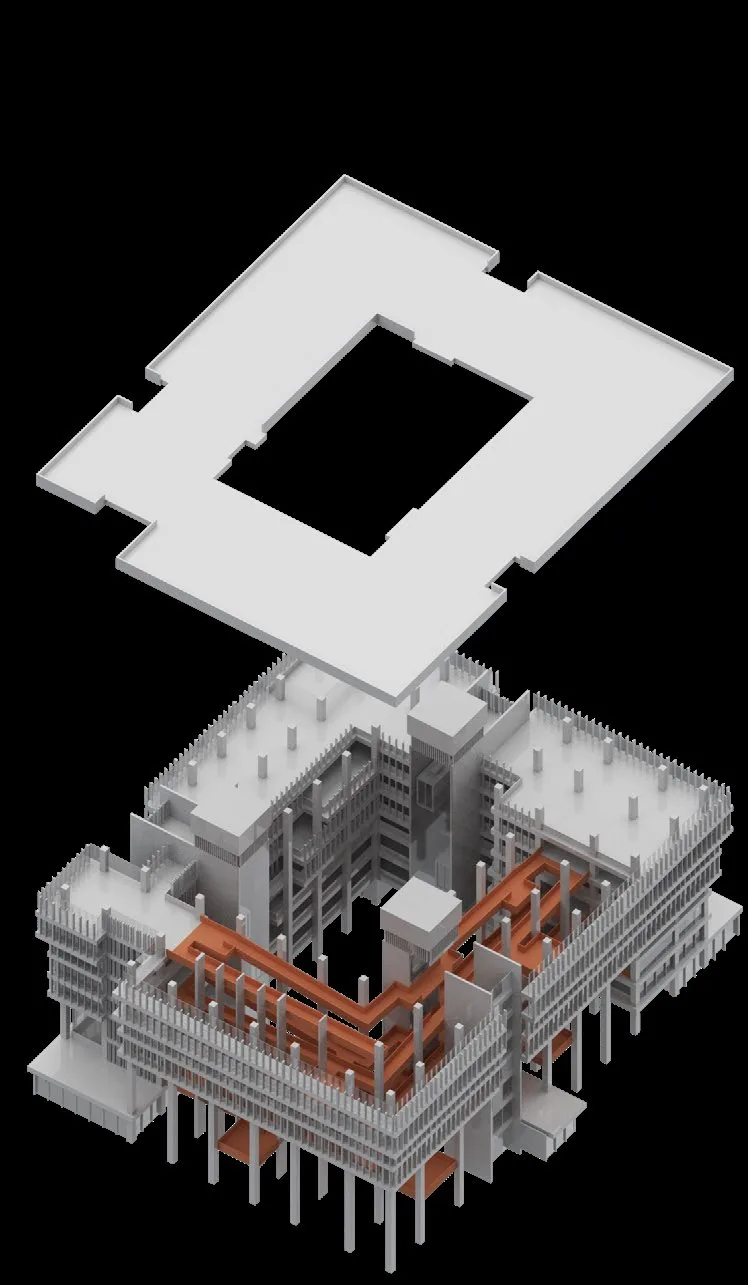 Courtyard floor plan